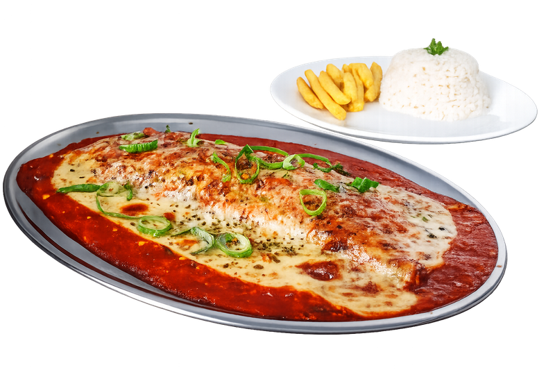 Parmegiana da Cozinha & Cia, o prato mais pedido da casa